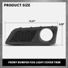 G-PLUS Front Bumper Fog Light Cover Trim Left & Right Side Compatible with Subaru Legacy 2010-2012 57731AJ19A
