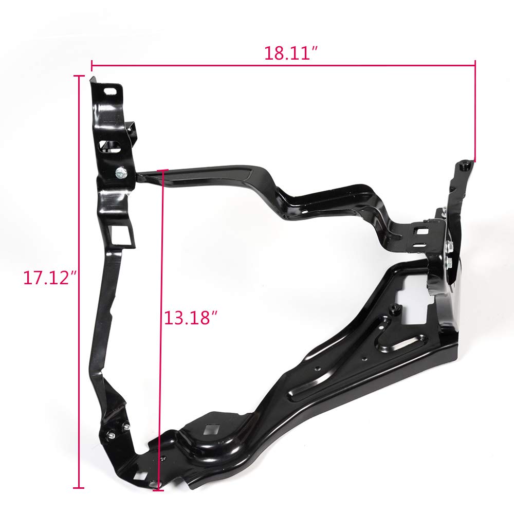 G-PLUS Headlight Lamp Mount Bracket Left Driver & Right Passenger Side Headlight Lamp Bracket A2046200991/A2046200191