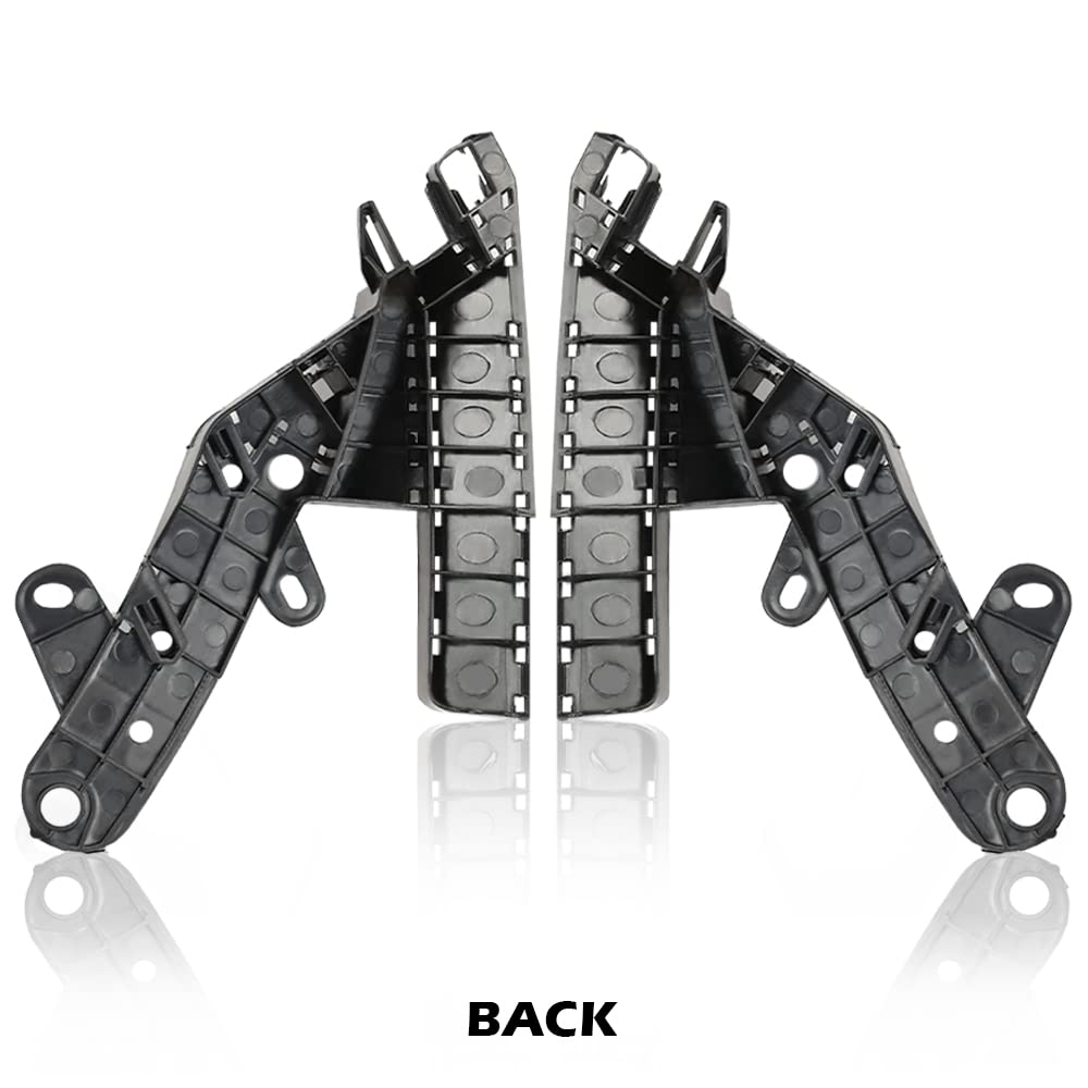 G-PLUS Bumper Bracket Front Left & Right Side Set of 2 Compatible with Nissan Altima 2013 2014 2015 620583TA0A, NI1043102, 620593TA0A, NI1042102
