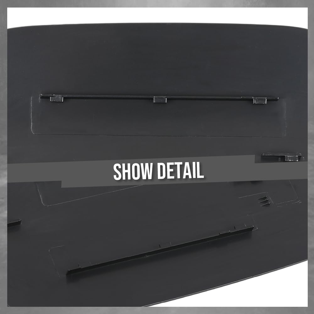G-PLUS Fuel Door Compatible with Benz S63 AMG 2011-2021 Fit Benz S600 S550e 2015-2017 2227570006, A2227570006 Black