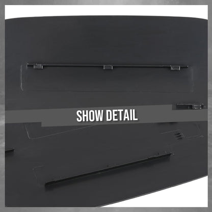 G-PLUS Fuel Door Compatible with Benz S63 AMG 2011-2021 Fit Benz S600 S550e 2015-2017 2227570006, A2227570006 Black
