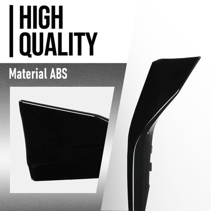 G-PLUS Right Front Bumper Side Lower Molding Trim Compatible with Toyota Camry SE 2025 TO1047135, 52712AQ040 Glossy Black