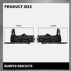 G-PLUS Front Left and Right Bumper Support Bracket Set Compatible with Toyota Camry 2018-2021 52103-33010
