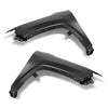 G-PLUS Front Fender Driver and Passenger Side Compatible with Jeep Compass 2017 2018 2019 2020 2021 2022 2023 2024 CH1240288, CH1241288 Black