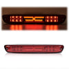 G-PLUS LED 3rd Third Center High Mount X Stop Light Lamp Compatible with 2004-2012 Chevy Colorado/GMC Canyon 2006-2008 Isuzu I-Series 3D LED Bar Tail Brake Light 15286505