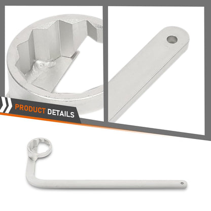 G-PLUS Filter Service Tool Compatible with Audi Quattro VW Golf SKODA 45 Steel Silver