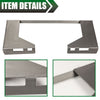 G-PLUS Skid Steer Mount Plate 5/16 Thick Heavy Duty Quick Attachment Loader Plate Replacement,Easy to Weld or Bolt to Different Accessories