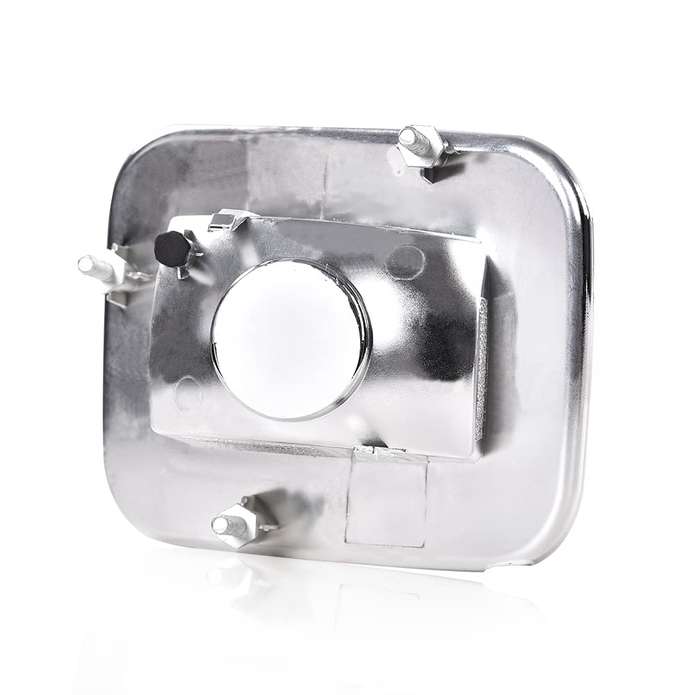 G-PLUS Front Clear Chrome Parking Signal Light Set Compatible with 2003-2008 H2 Hummer 2005-2008 H2 SUT 844176005571