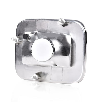 G-PLUS Front Clear Chrome Parking Signal Light Set Compatible with 2003-2008 H2 Hummer 2005-2008 H2 SUT 844176005571