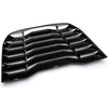 Windshield Louver Covers Matte Black Compatible with Nissan 370Z 3.7L 2009-2019 Rear Window Louvers Cover Sun Shade ABS