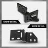 G-PLUS Door Hinge Set Compatible with Chevy & GMC Pickup 1967-1972,Fit Blazer & Jimmy 1969-1972,Fit Suburban 1967-1972 (Front Door only)