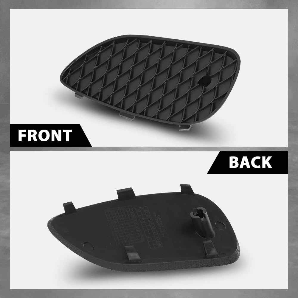 G-PLUS Front Bumper Side Outer Grille Set Pair Compatible with Benz W156 X156 GLA 220 250 260 2015-2017 1568853322