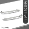 G-PLUS Front Bumper Fog Light Grille Trim Compatible with Benz E350 4Matic Coupe 2-Door 2012-2013,Fit Benz E350 4Matic Sedan/Wagon 4-Door 2010-2013 A2128851674