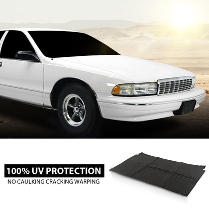 G-PLUS Black Hood Insulation Pad 1/2" Compatible with Chevy Caprice Impala 1991 1992 1993 1994 1995 1996