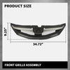 G-PLUS Front Bumper Grille Grill Assembly Compatible with Subaru Impreza STi WRX 2.5L H4 Turbo 2008-2010 91121FG061 ABS