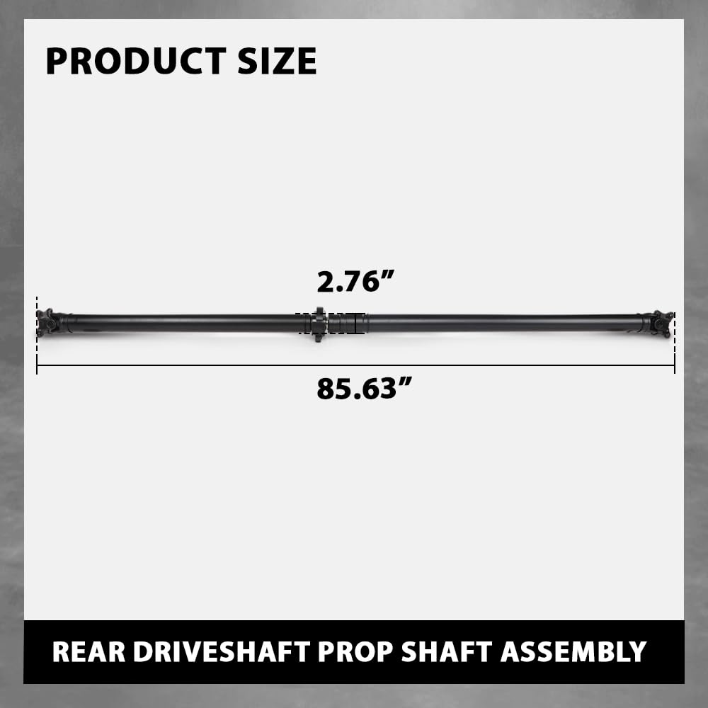 G-PLUS Rear Driveshaft Prop Shaft Assembly Compatible with Acura MDX ZDX 2010-2013 Base Sport Utility 4-Door 3.7L