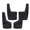 G-PLUS 4PCS Set Front Rear Molded Wheel Mudguard Compatible with 1999-2007 Silverado/Sierra 1500.2007-2014 Sierra 2500/3500 Mud Flaps Mud Guards Splash Kit