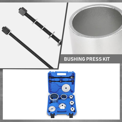 G-PLUS Bushing Press Kit Compatible with VW Audi Not Universal 45 Steel Silver