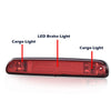 G-PLUS LED Third Type X High Mount Brake Stop Light Compatible with 1993-2011 Ranger 1999-2016 F250 F350 F450 F550 Super Duty 1995-2003 Mazda B2300 B2500 B3000 B4000 CC3Z13A613B