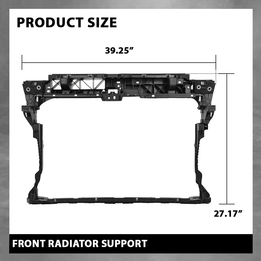 G-PLUS Front Radiator Support Compatible with Volkswagen Atlas Cross Sport 2021-2023 3CM805588C