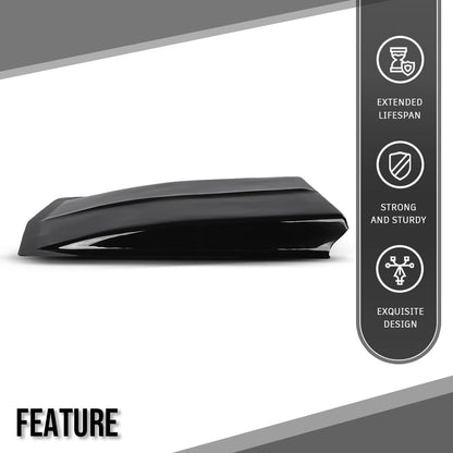 G-PLUS Cowl Induction Hood Scoop - 38" L x 4 ½" H x 27" W- Black ABS