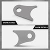G-PLUS 4-pack Weld On Shock Tab/Shock Mount Tube Mounts Compatible with Tubes 1.5" Fit 1.25"-2" Tube Diameter