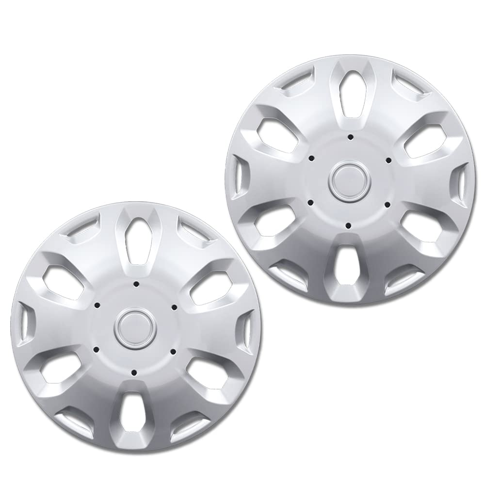 G-PLUS Wheel Covers Hub Caps Full Rim Hubs 15in Compatible with Ford Transit Connect Van 2010 2011 2012 2013 9T1Z1130A, 9T161130AA 2pcs