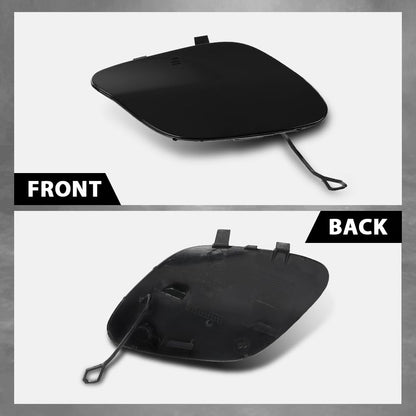 G-PLUS Front Bumper Tow Eye Hook Cover Cap Compatible with Benz C63AMG W205 C300 C400 2015-2018 2058850724, A2058850724