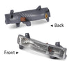 G-PLUS Front Bumper Parking Lights Pair Compatible with Jeep Compass 2017-2021 55112721AB Clear Lens