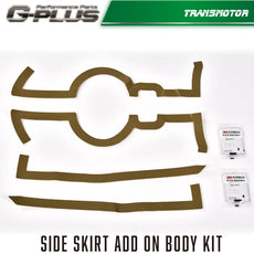 G-PLUS Side Skirt Panel Kit for Tesla Model 3 2017-2021 Rear Bumper Winglet Product Features