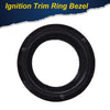 G-PLUS Ignition Trim Ring Bezel Compatible with 2019 2020 2021 Ford Ranger XL/XLT Cab Pickup (Black)