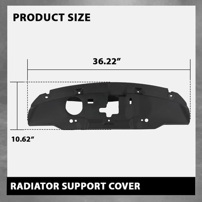 G-PLUS Radiator Support Cover Upper Compatible with Honda CRV 2010-2011 Black 71141SWA000, HO1224105