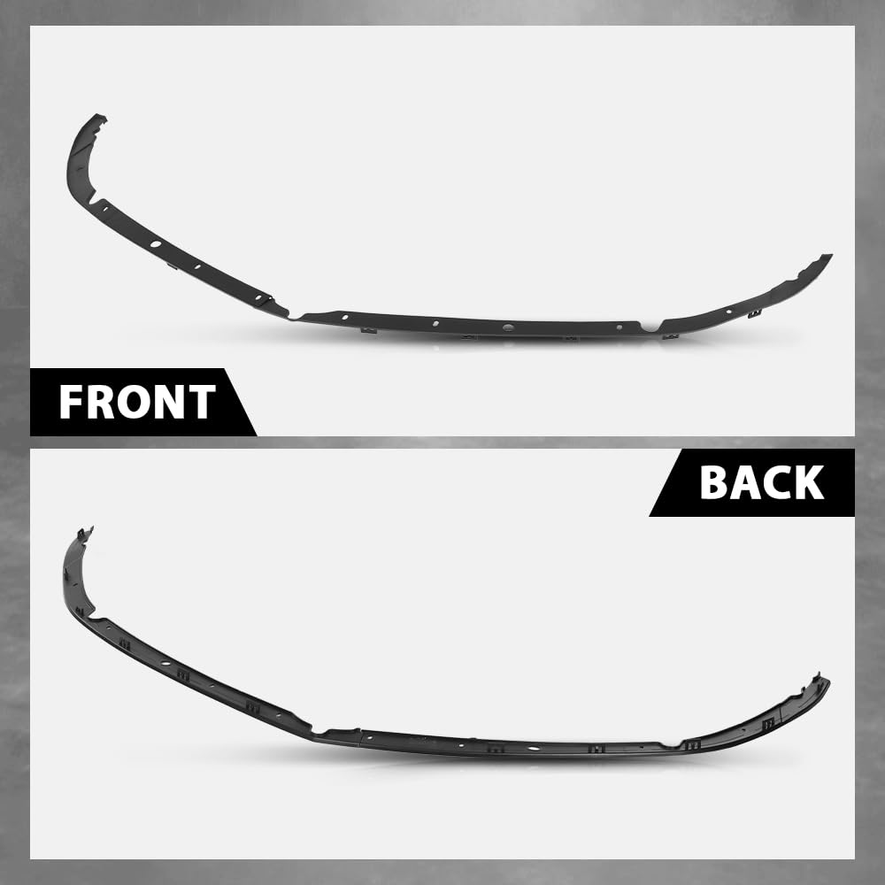 G-PLUS Front Bumper Grille Molding Strip Compatible with Chevy Malibu 2016-2021 23478391 23478390 2Pcs Right Left