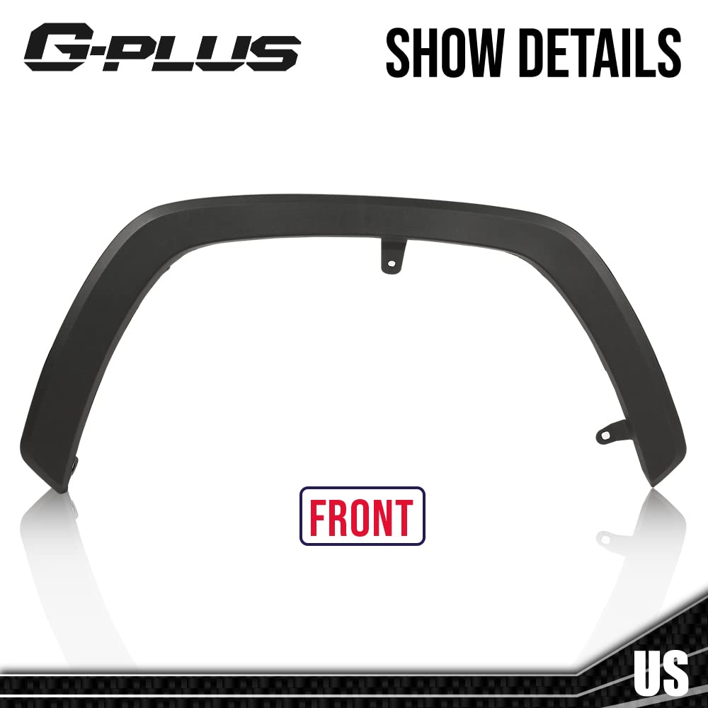 G-PLUS Front Right Fender Flare Compatible with Toyota RAV4 2019 2020 2021 Wheel Arch Trim Molding 756010R090, 7560142160