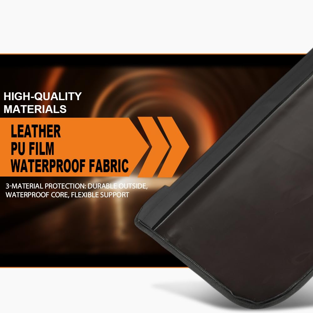 G-PLUS Soft Top w/o Tinted Window Compatible with Jeep Wrangler JK Unlimited 4 Door 2007-2009 9080235, 9085235 4PCS Black