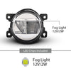 G-PLUS LED Front Bumper Driving Fog Lights w/Bezels+Harness Compatible with Honda Odyssey 2021 2022 2023 33950TEYY01, 33900TEYY01, HO2592144, HO2593144, 19-6225-00, 19-6226-00 Black