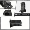 G-PLUS Bumper Bracket Front Left & Right Steel Set Compatible with Nissan Sentra FE+S 2013-2016, Fit Sentra FE+SV 2013-2014, Fit Sentra S, SL, SR, SV 2013-2019