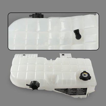 G-PLUS Pressurized Coolant Reservoir Compatible with 2008-2017 Peterbilt 337 Radiator Coolant Recovery Tank Reservoir Overflow Tank Replacement 603-5403