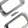 G-PLUS 3PCS Chrome Rocker Switch Trims Compatible with Many Freightliners & Some Peterbilt & Kenworths Using Rocker Switches Three Pack of Switch Trim Rocker Plain Snap Mount Plastic