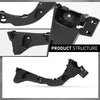 G-PLUS Rear Bumper Bracket Set, Compatible with Ford Focus RS 2016-2018/Focus SEL 2017-2018/ (submodel: ELECTRIC, SE, ST, Titanium) 2015-2018, LH & RH 2PCS, F1EZ17D948E, F1EZ17D948F