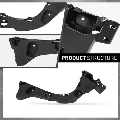 G-PLUS Rear Bumper Bracket Set, Compatible with Ford Focus RS 2016-2018/Focus SEL 2017-2018/ (submodel: ELECTRIC, SE, ST, Titanium) 2015-2018, LH & RH 2PCS, F1EZ17D948E, F1EZ17D948F