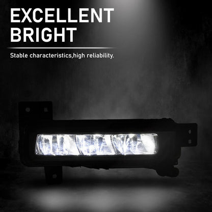 G-PLUS Fog Light Assembly Right Side Compatible with BMW 228i xDrive Gran Coupe 2020-2024 Fit BMW 330e(xDrive) 2021-2022 Fit BMW 330i(xDrive) 2019-2021 BM2593158,63177433788 White
