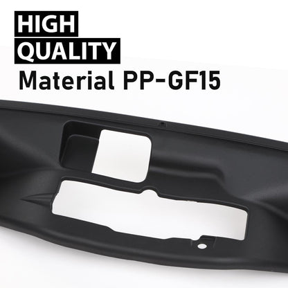 G-PLUS Radiator Support Cover Upper Compatible with Jeep Patriot 2011-2017 Black CH1217100