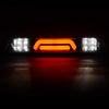 G-PLUS Rear LED Third Brake Light Compatible With 1999-2016 Ford F250 F350 F450 F550 SD Super Duty,3RD Cargo Led Tail Lamps Clear lens Chrome Housing