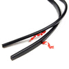G-PLUS Fender Flares Edge Trim Rubber Gasket Wiper Style 30ft Feet for Car & Truck Wheel Wells Bonds with Automotive-Grade Tape
