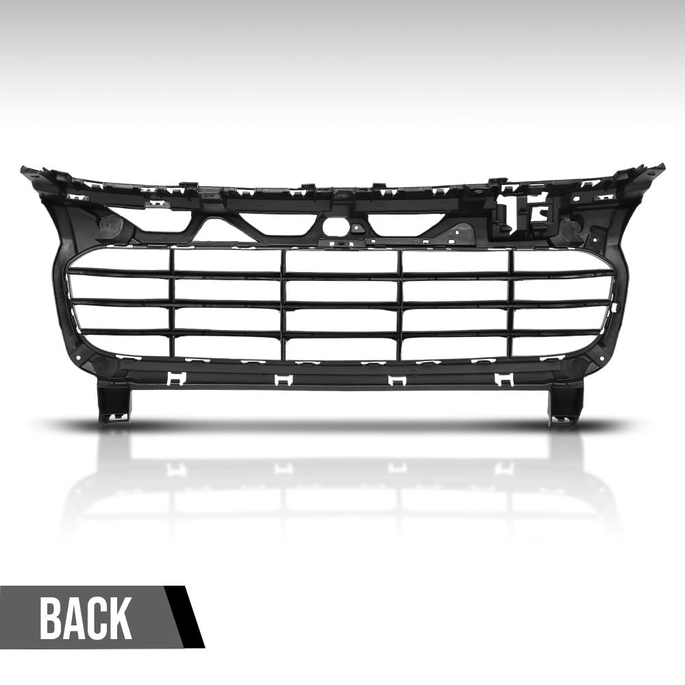 G-PLUS Front Bumper Grille Compatible with Porsche Cayenne 2015 2016 2017 2018 95850568302, 958505683 Black