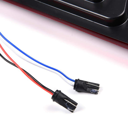 G-PLUS LED Third Brake Light Compatible With 2009-2014 Ford F150 High Mount Rear 3rd Cargo Tail Lamp Waterproof(Red lens Chrome Housing)