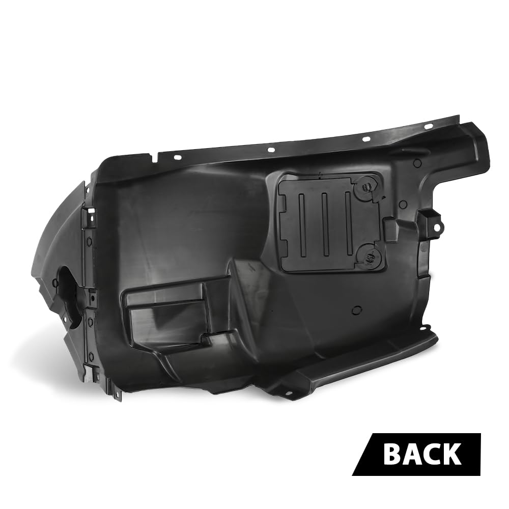 G-PLUS Fender Liner Splash Shield Front, Driver Side Front Section Compatible with BMW X1 xDrive28i 2012-2015,Fit BMW X1 (submodel: sDrive28i, xDrive35i) 2013-2015 51717290159, BM1248138