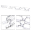 G-PLUS Grille Insert, Compatible with Chevy Silverado 1500 2016 2017 2018 Chrome Grille Kit Snap On(Sliver)