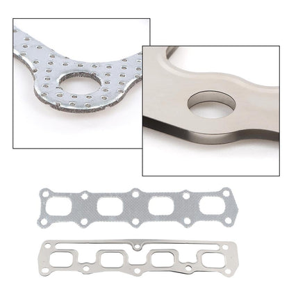 G-PLUS Head Gasket Set Bolts Compatible with 2011-2014 Chrysler 200/Fit 2008-2014 Dodge Avenger/Fit 2007-2009 Dodge Caliber/Fit 2007-2017 Jeep Compass Patriot HS26332PT HS26332PT-1 (61-Piece Set)